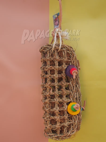 Basttasche geflochten 9 x 39 cm