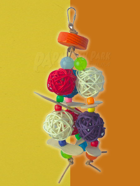 H&auml;ngespielzeug Weidenball Trilogie 20cm