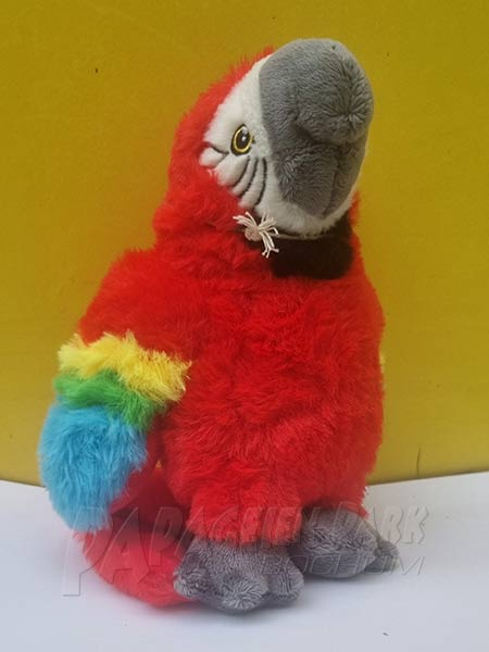Stofftier roter Ara 20cm