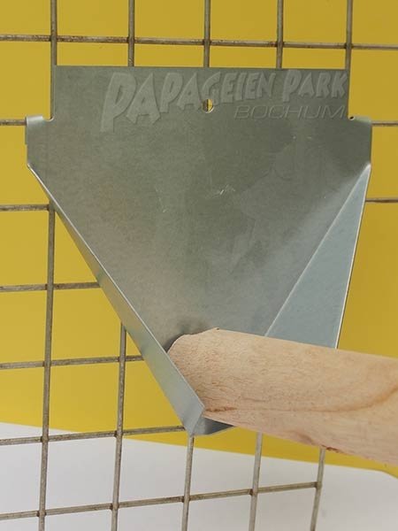 Metall Sitzstangenhalter 15 x 18cm
