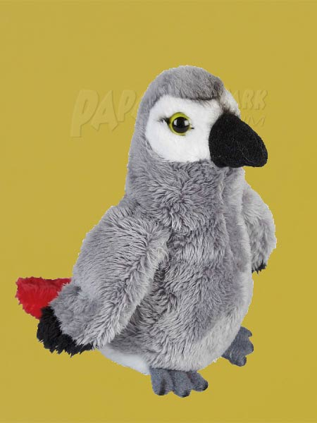Stofftier Graupapagei 15cm