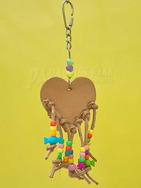 H&auml;ngespielzeug Herzchen 24cm