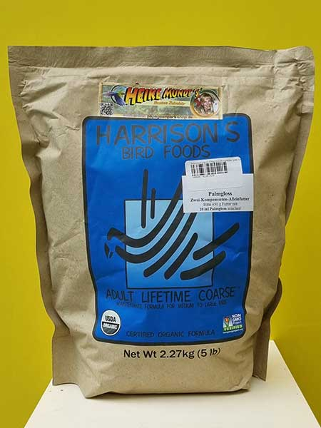 Mittelpackung 2 27Kg Erhaltungsfutter grob Dr Harrison Blu 