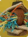 Natur Linie Hängespielzeug Strohkorb 2