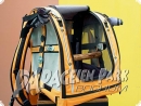 BIRD-BAG - Edelstahl - Klein Gold mit Reflektorstreifen