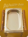 Papageien- / Sittich Stand-Badewanne - groß