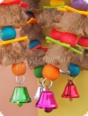 Red Pepper Octopus - Parrot hanging toy