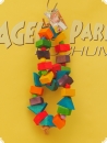 Hängespielzeug Holzkreise 27 cm