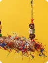 Perforated swing made of shima wood 36 cm