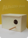 Parakeet nesting box 25,5 x 12,5 x 13 cm
