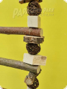 Hanging ladder 6 rungs 80cm