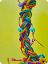 Hängespielzeug Lederzopf 3 - 50cm