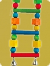 Bunte Holzleiter